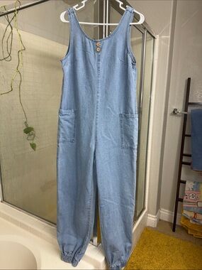 Jean overall jumper